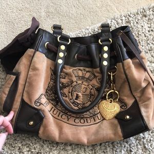 Juicy Couture Brown Bag - long and short handles